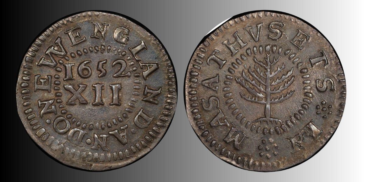 1652 Pine Tree Shilling