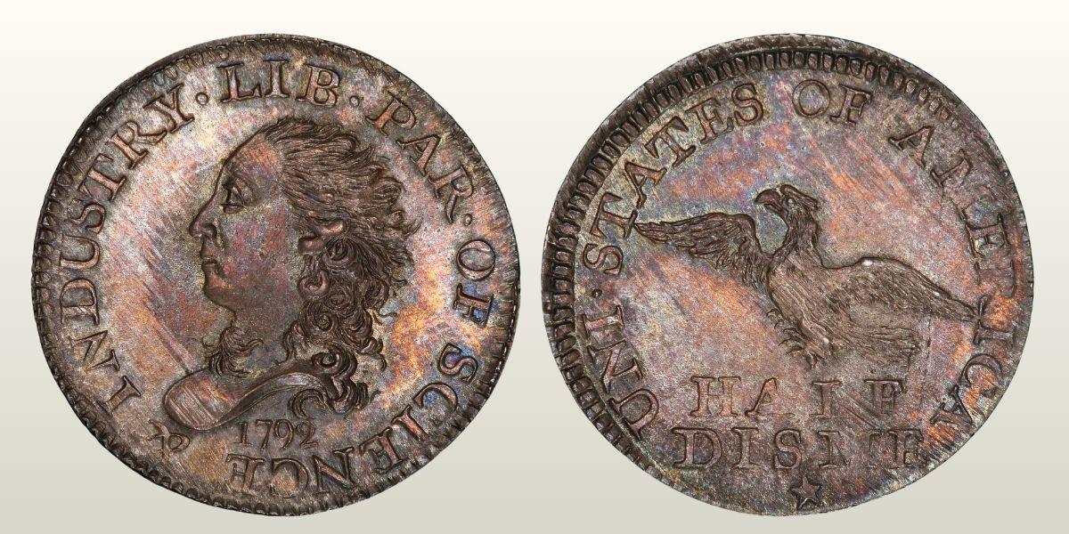 1792 Half Disme