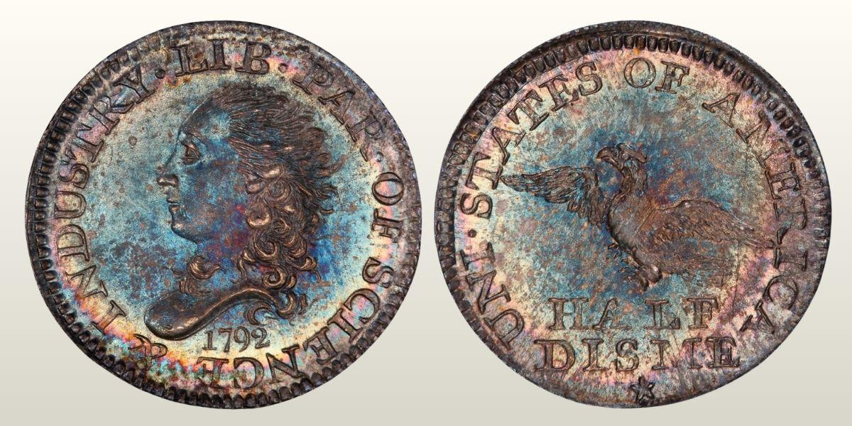 1792 Half Disme - America's First Half Dime
