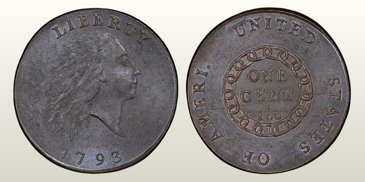 1793 Chain Cent
