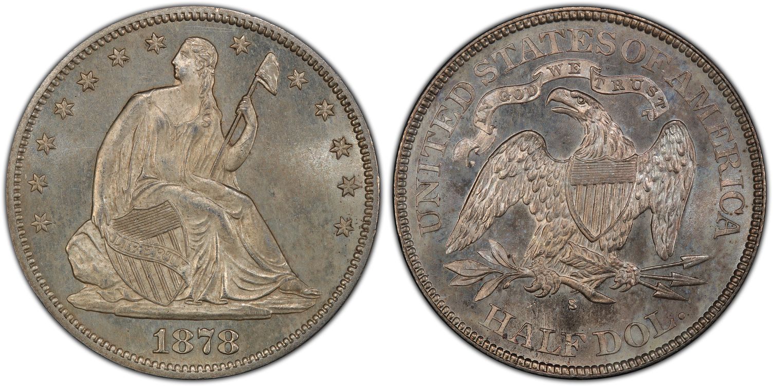 1878-S Seated Liberty Half Dollar