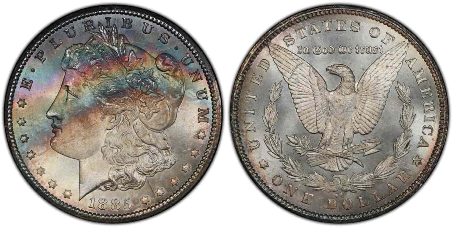 1885 CC Morgan Silver Dollar