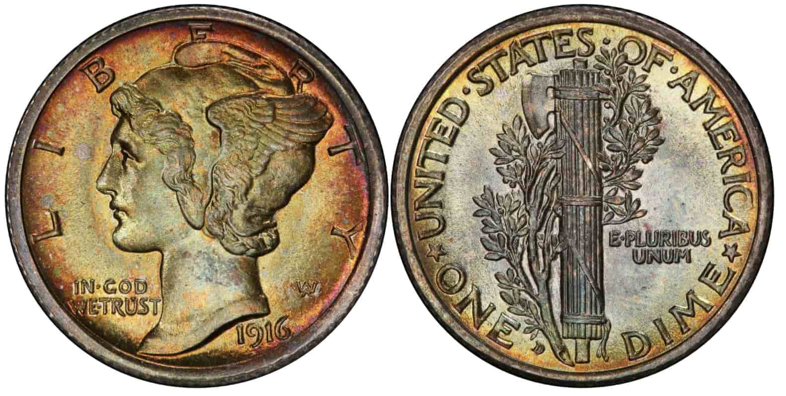 mercury dime value guide