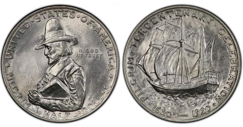 1920 Pilgrim Half Dollar