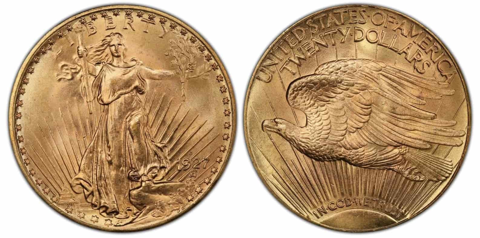 1927 D Saint Gaudens Double Eagle