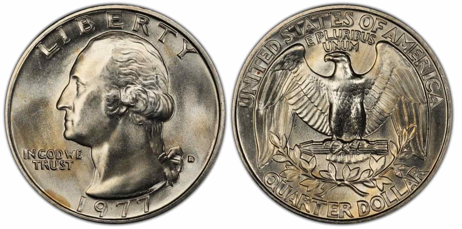 1977-D Quarter value