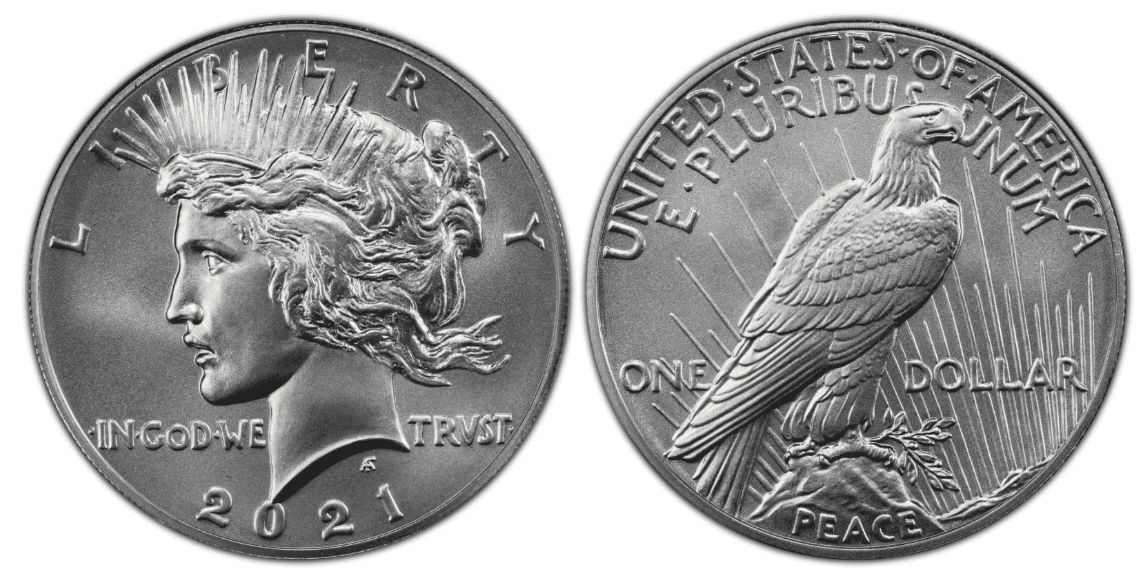 2021 peace dollar history