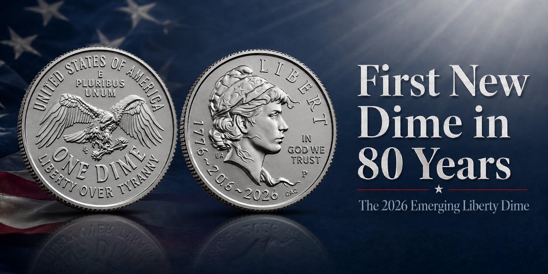 The First New Dime in 80 Years: The 2026 Emerging Liberty Dime