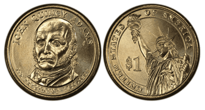 Adams presidential dollar