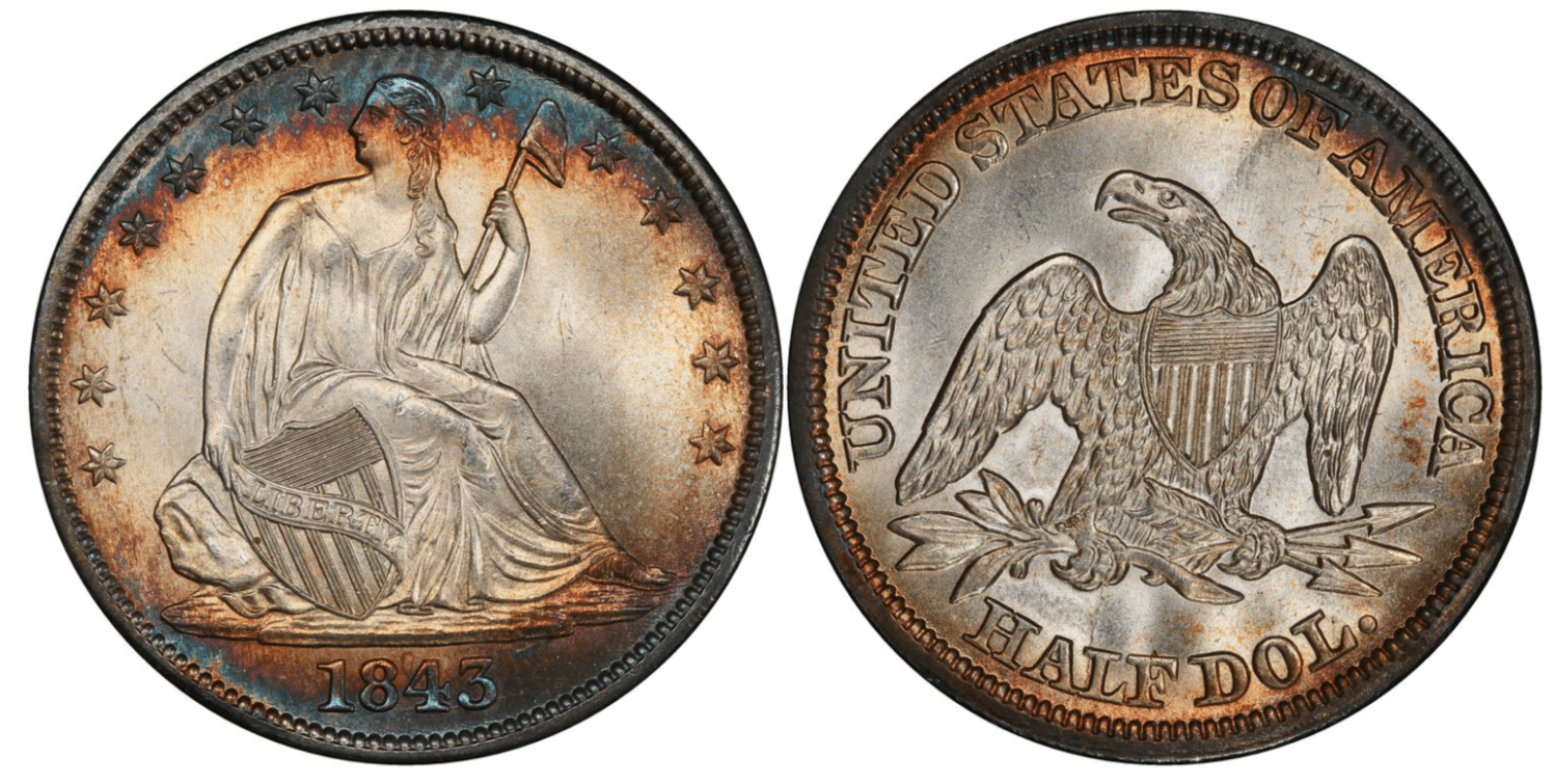 Seated Liberty half dollars