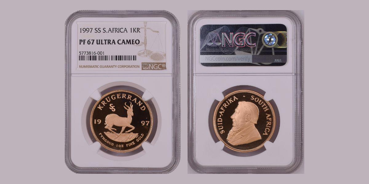The Most Expensive Krugerrands: 1997 Sabi-Sabi Krugerrand