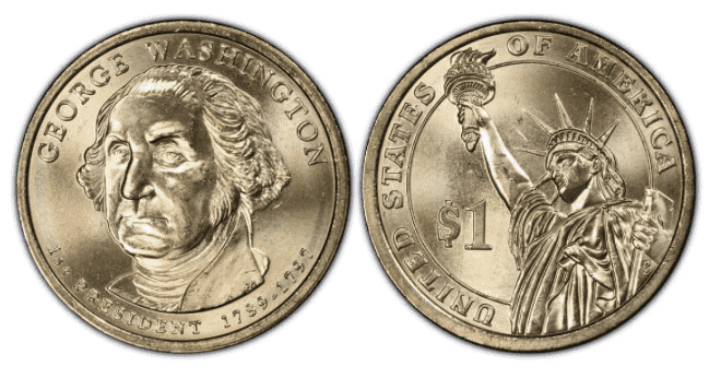 Washington presidential dollar